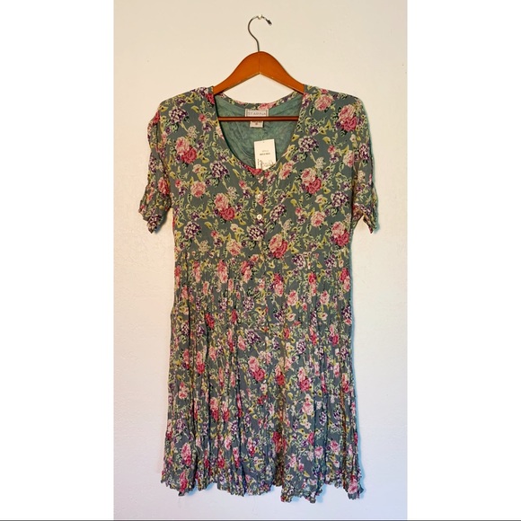 VTG Floral Dress - Picture 2 of 8